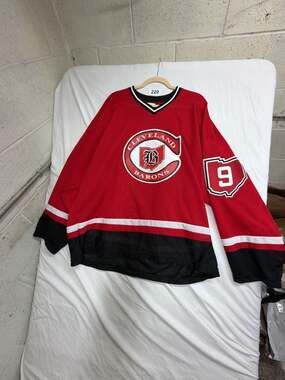 70 s Vintage Darby Athletic Cleveland Barons Hockey Jersey #9 2xl